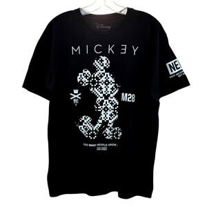 Disney x NEFF Mickey Mouse Graphic Tee “Too Many People Grow Up” Mens Sz Large